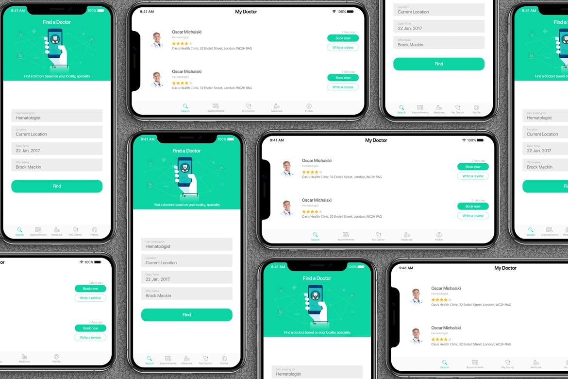 高品质的iPhone X样机展示模型mockups插图
