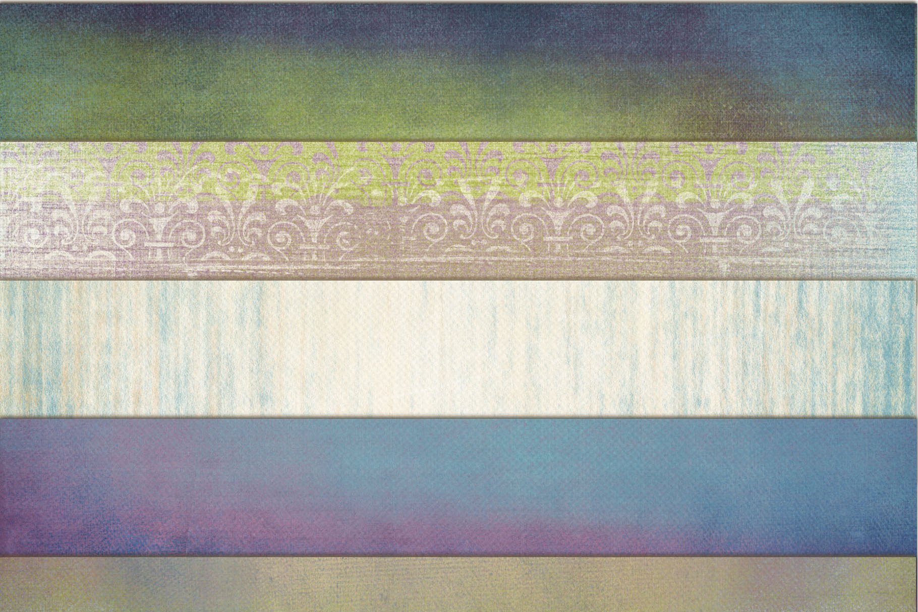 孔雀绿渐变纹理背景 Peacock Ombre Gradient Textures插图(5)