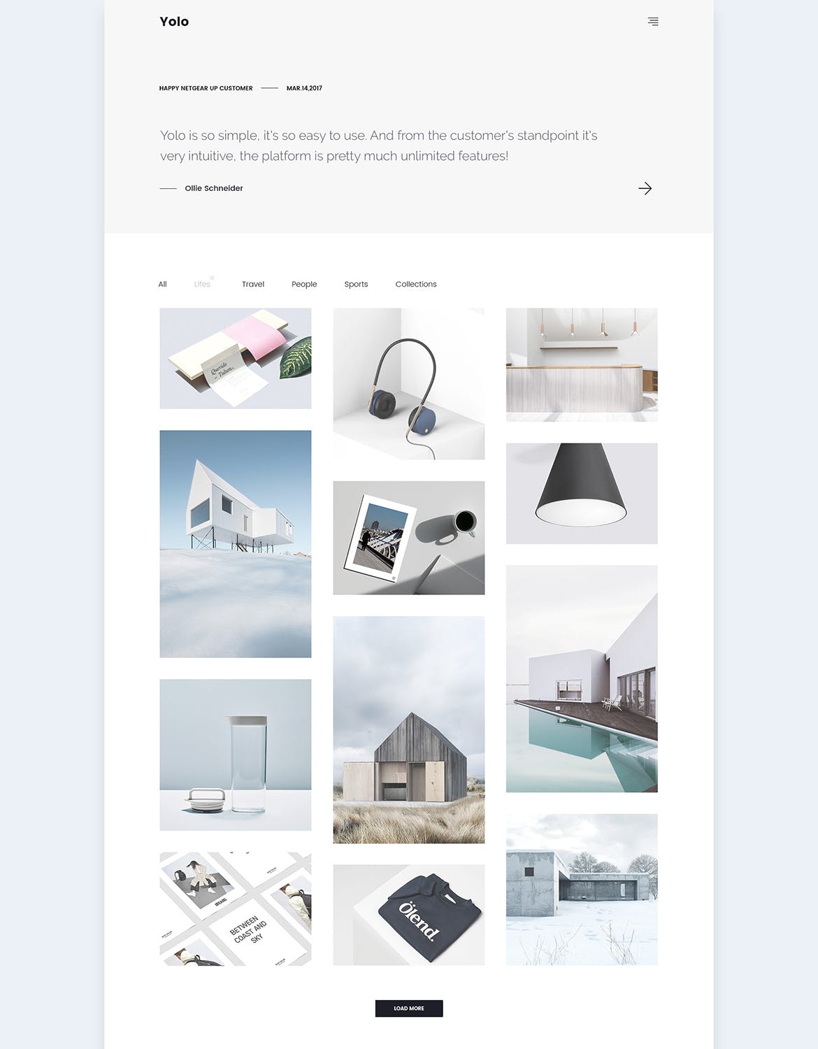 响应式网页设计多用途网站设计PSD模板 Yolo | Responsive Multi-Purpose PSD Template插图(11)