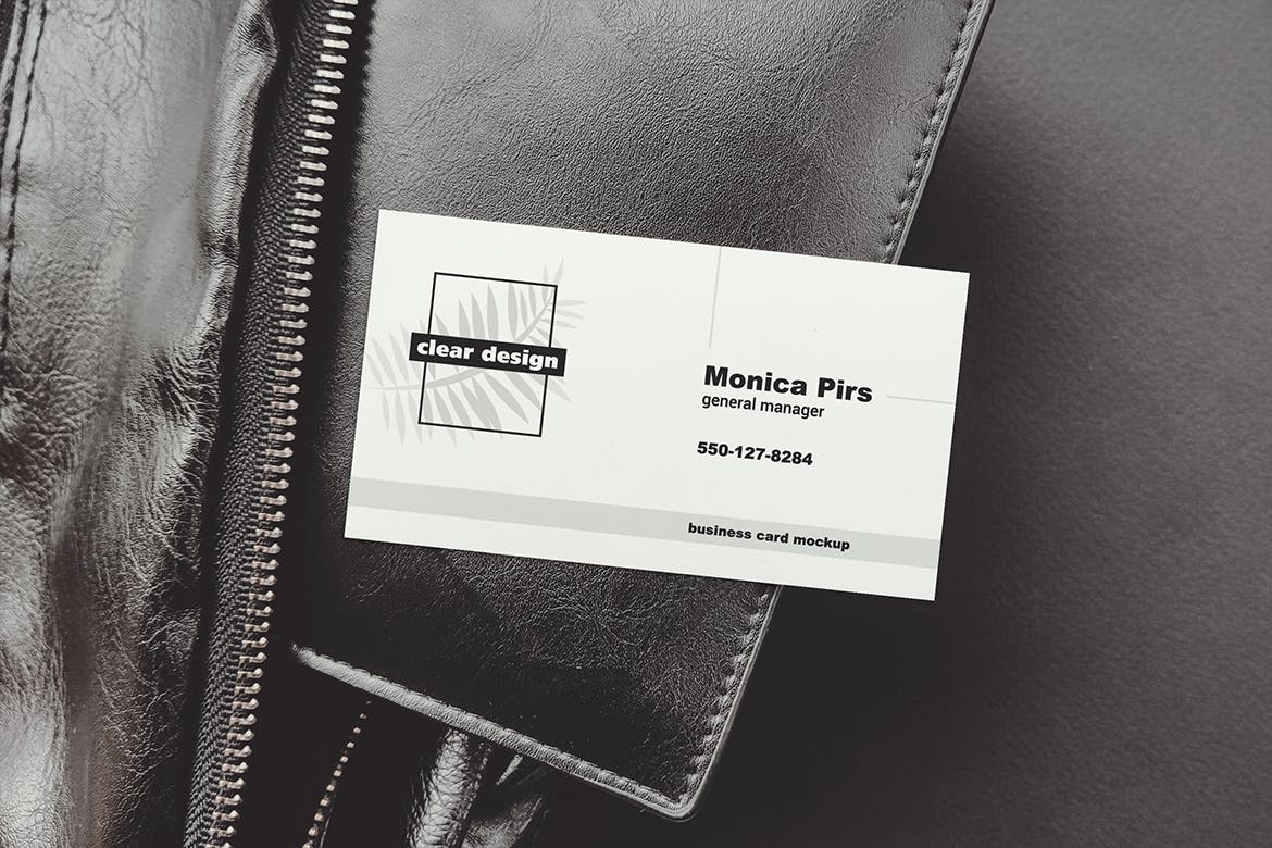 企业名片文件夹场景展示素材库精选模板 Business Card Holder Scene Mockup插图(7)