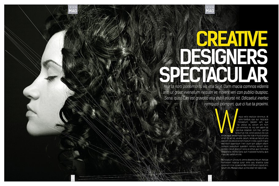 多用途企业时尚高效/时事资讯InDesign杂志模板vol.7插图(19)