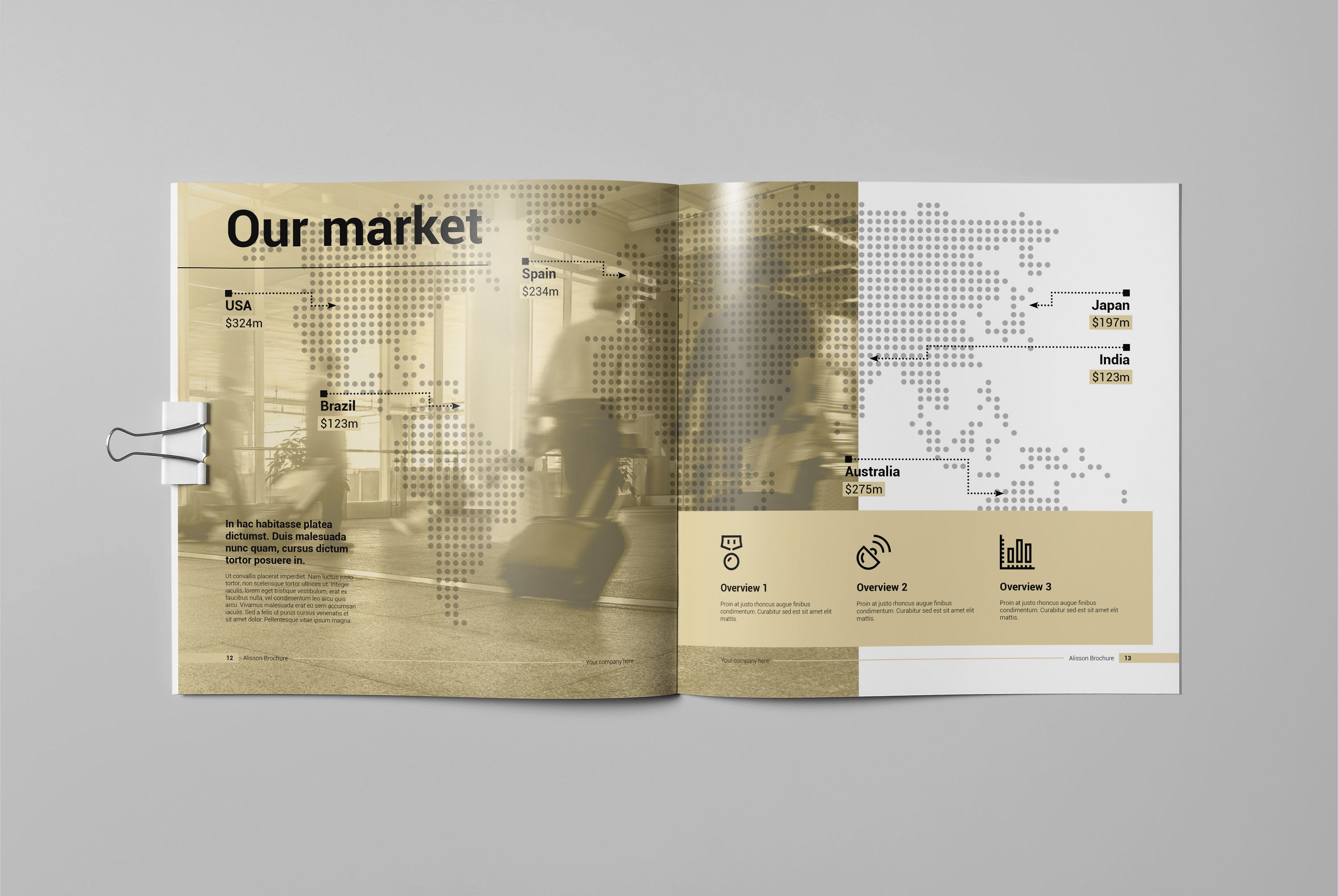 East Brochure–20页时尚简约的杂志模板下载[indd]插图(7)