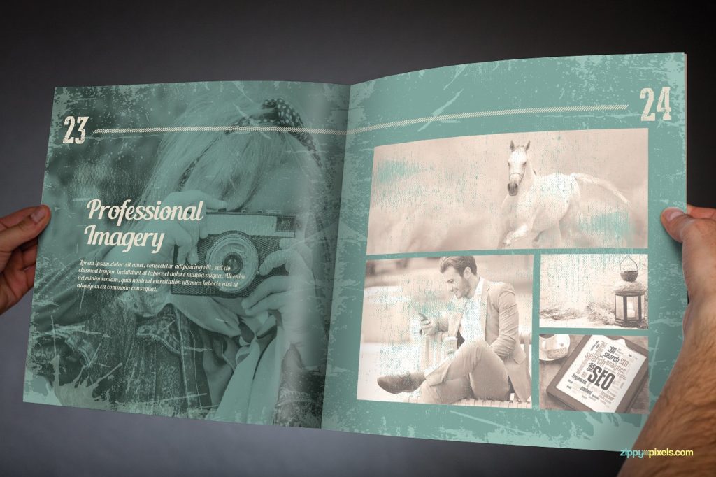 一款复古风画册模版下载[ai,indd,pdf]插图(16)