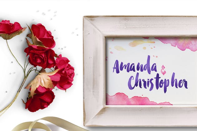 145手工制作水彩纹理套装 Watercolor Textures + BONUS插图(2)