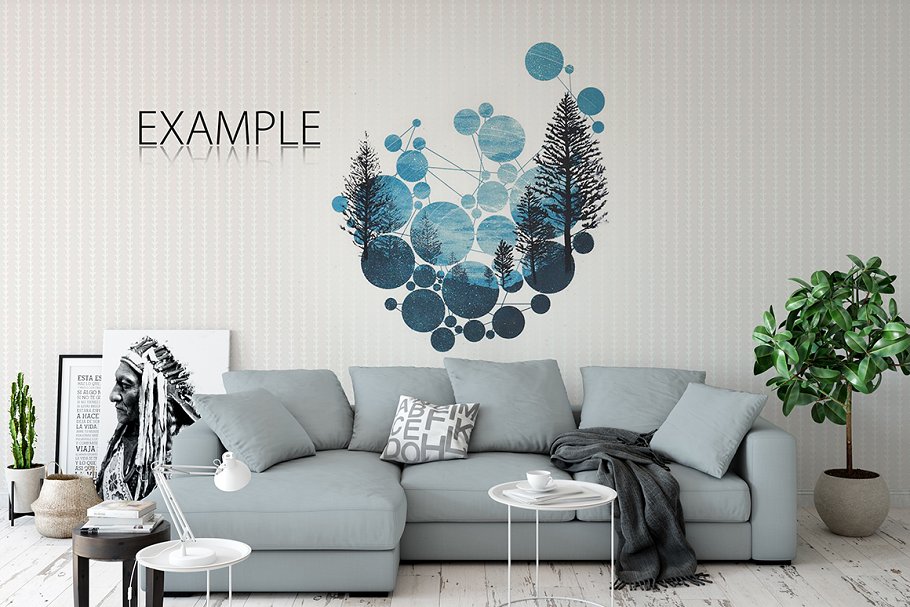 民族风矢量图案纹理 Ethnic vector brushes + BONUS插图(2)