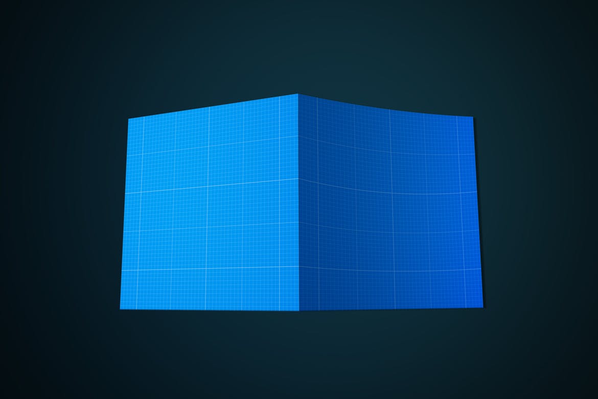 DieCut裁切工艺折叠卡片设计图素材库精选 DieCut Bi-Fold Card Mockup插图(12)