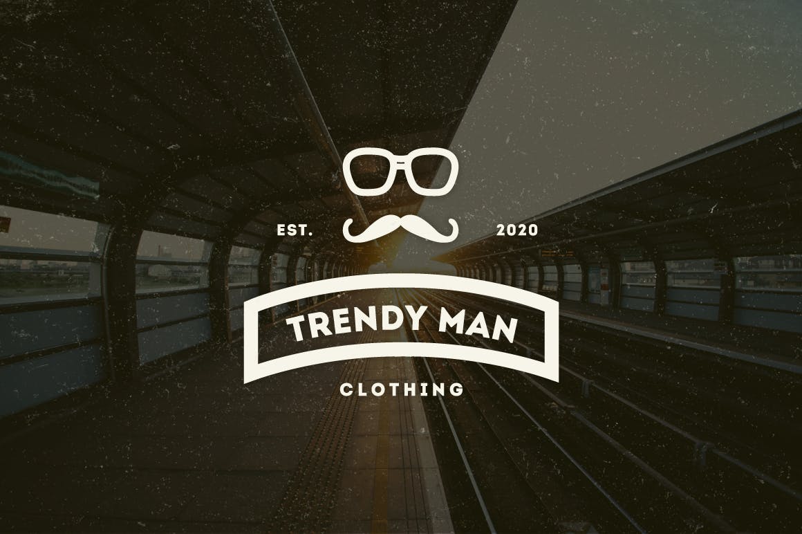 15款复古风格Logo&徽章设计模板v03 15 Vintage Logos & Badges 003插图(1)