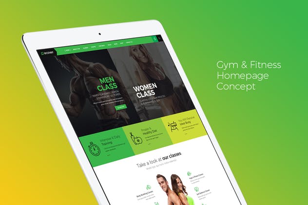 建筑服务公司官网PSD模板 Recover PSD Template插图(9)