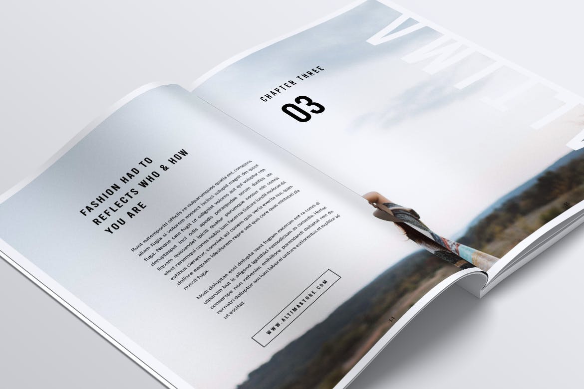 时装店新品上市产品目录画册设计模板 ALTIMA Fashion Lookbook Portfolio Brochures插图(7)