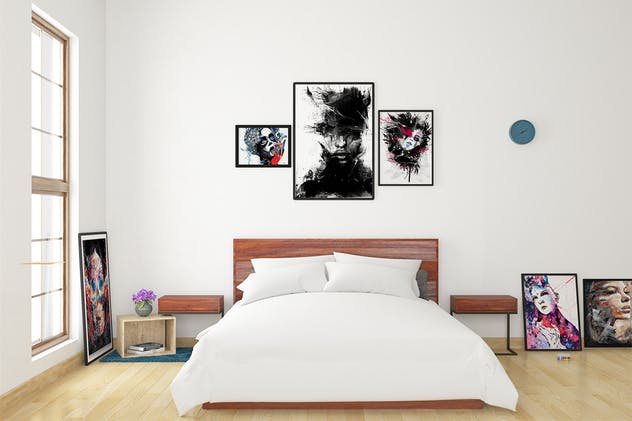 艺术墙纸装饰样机模板Vol.2 Art Wall Mockup [Vol2]插图(6)