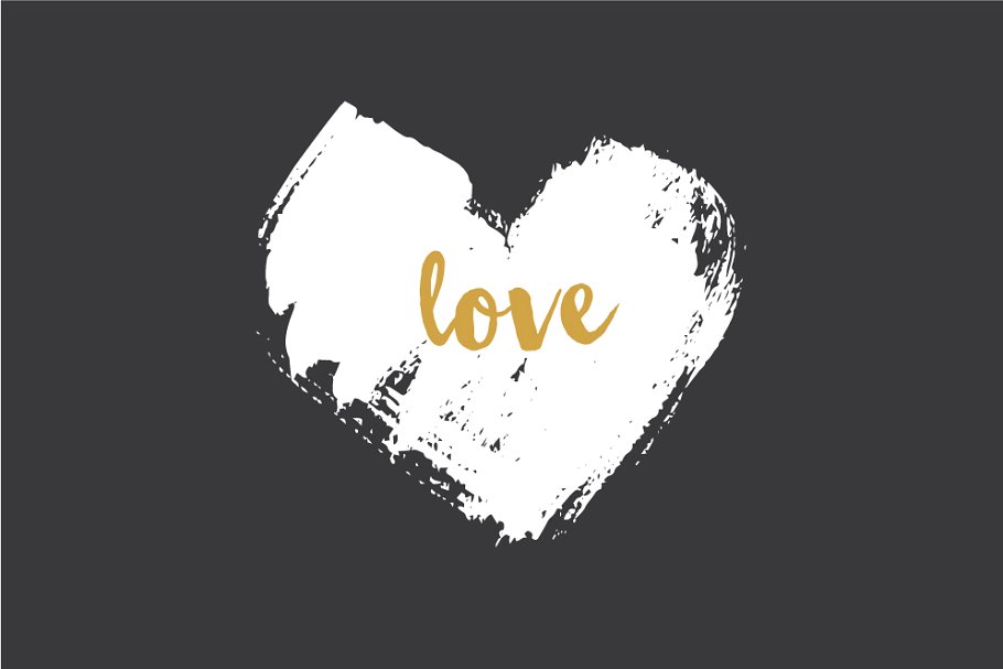 100%手绘矢量图形 Hand drawn shapes set插图(2)