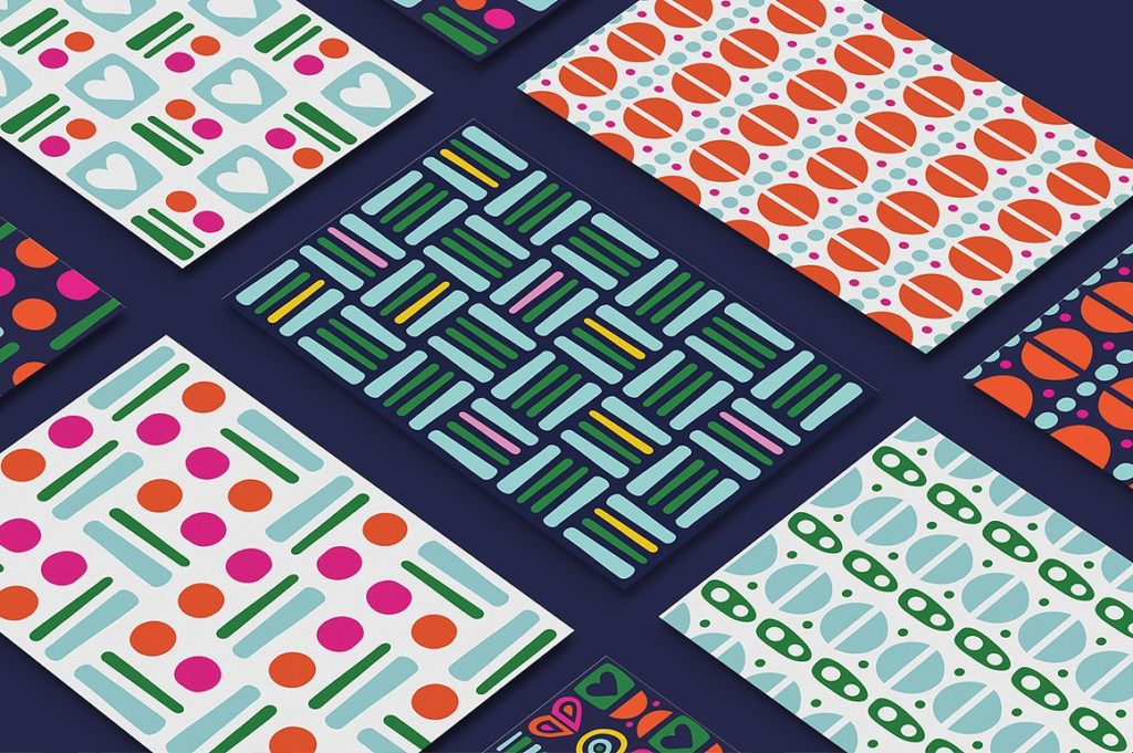 漂亮的矢量包装无缝素材打包下载[﻿﻿eps,png,jpg]插图(1)