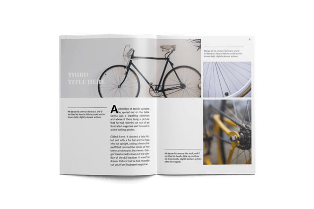 时尚高端多用途的杂志画册设计模板 Blanc Magazine插图(4)