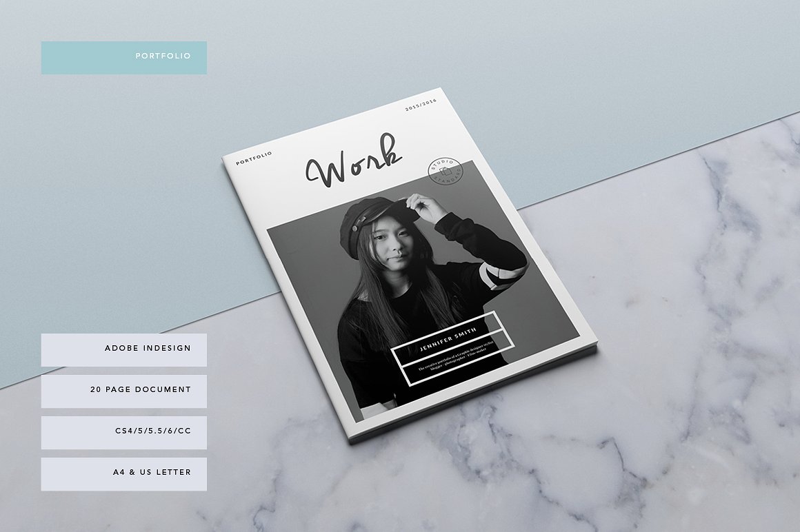 超级个人简历包装手册画册模板（简历模板）插图