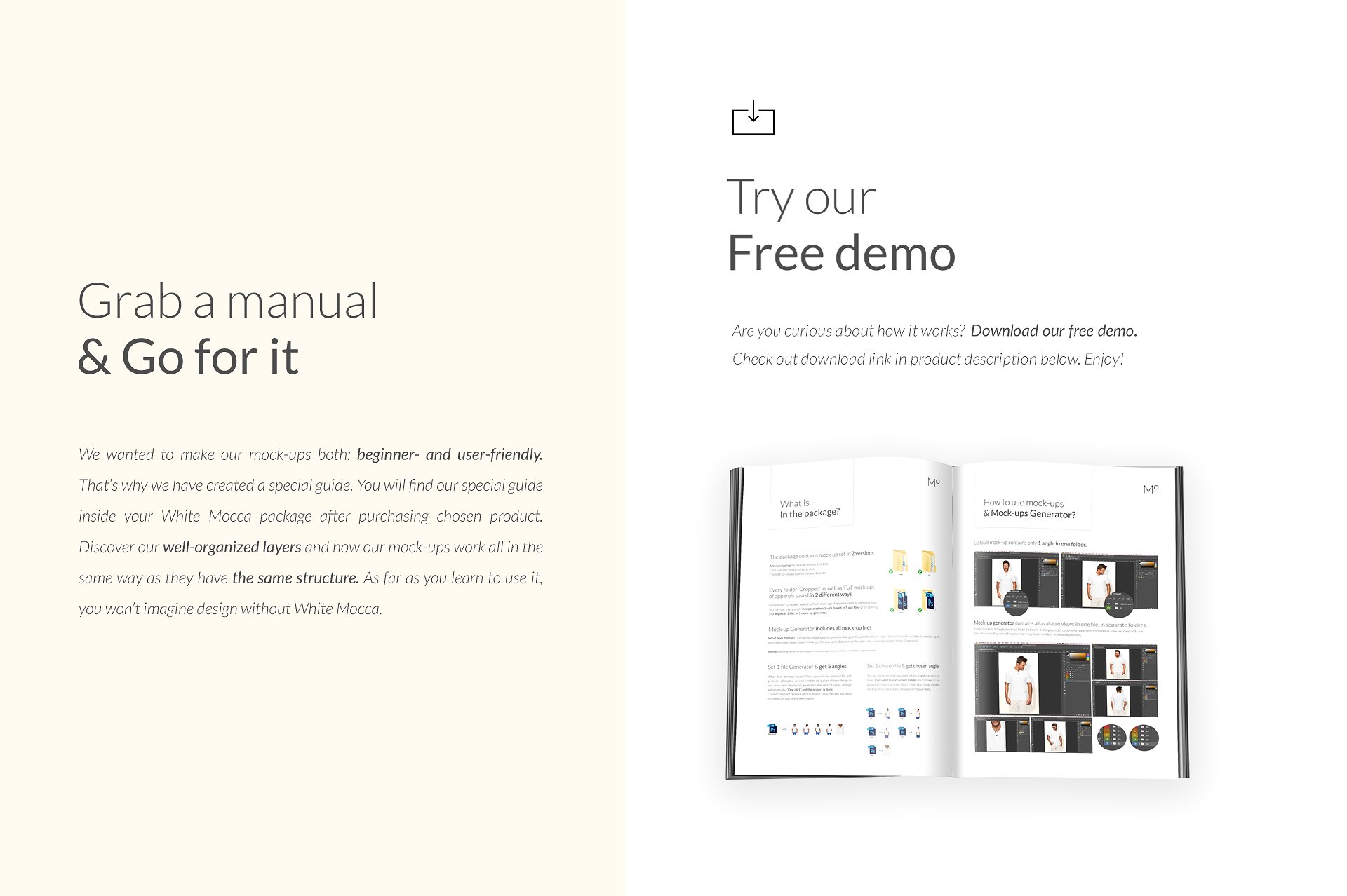 时尚简约男士T恤样机插图(20)