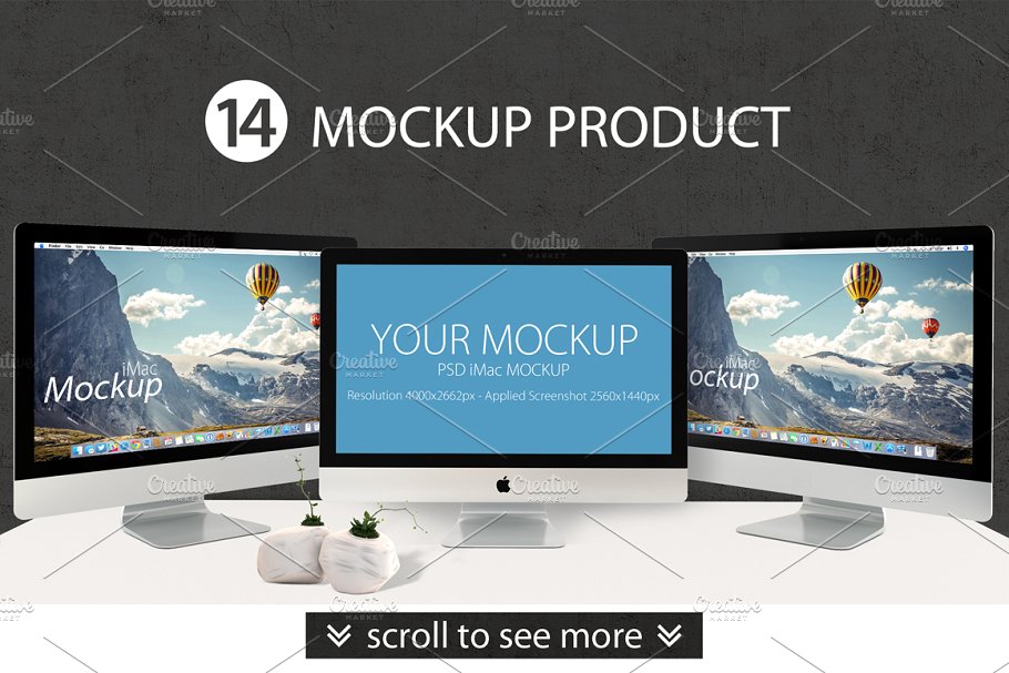 超级办公桌场景样机 Desktop Scene Creator插图(2)