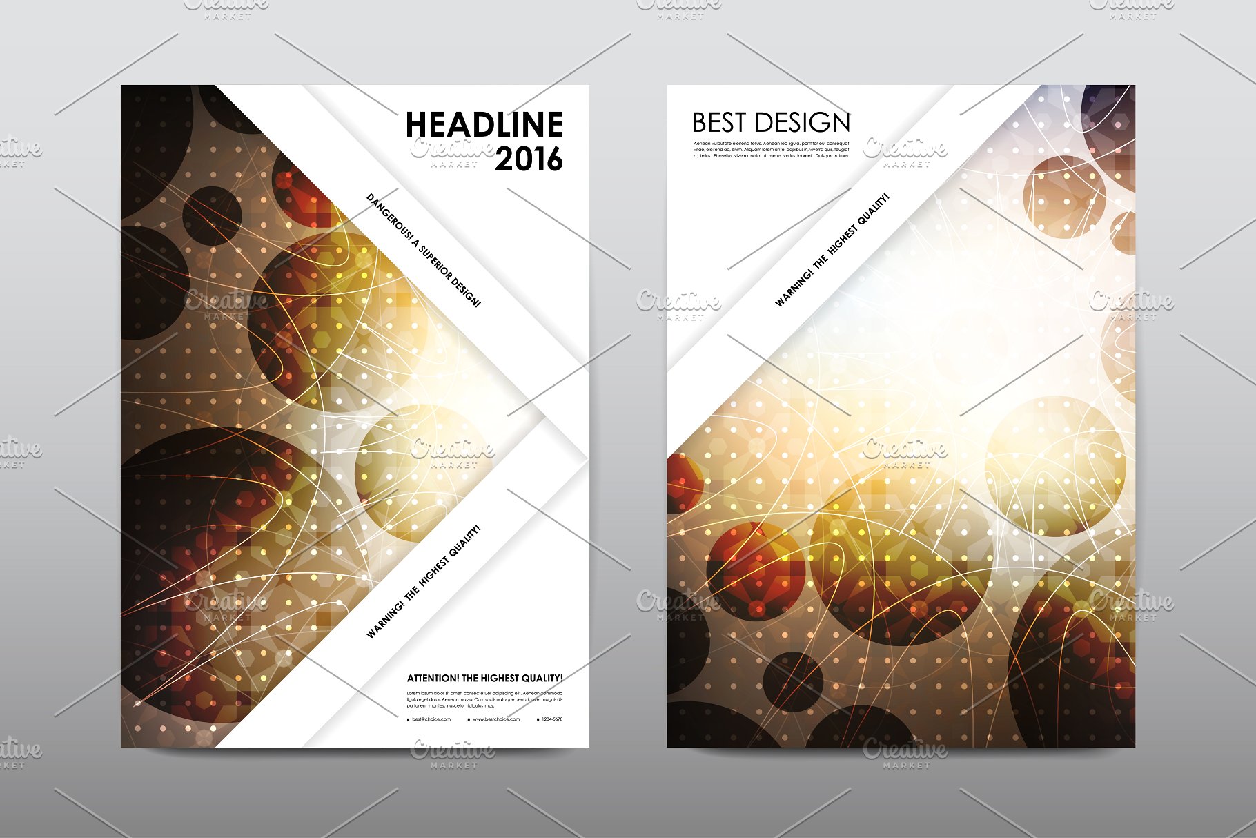 50+企业画册模板合集 50+ Business Brochures Bundle插图(9)