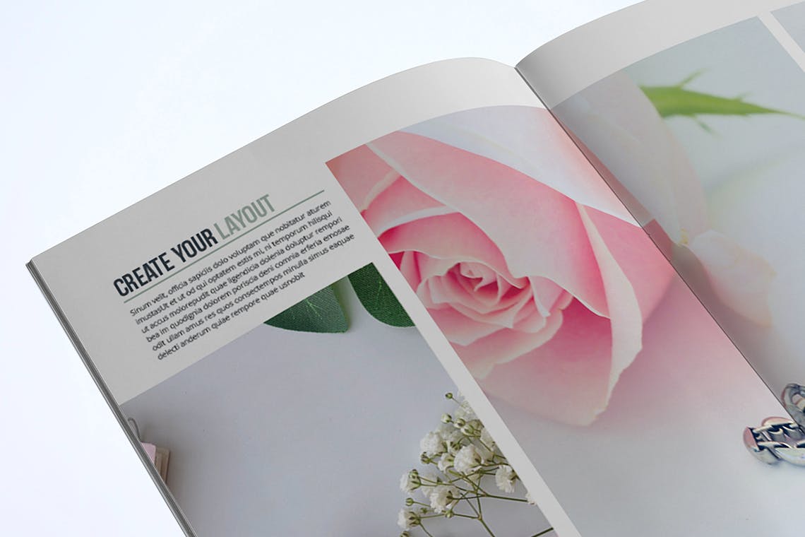 时装订货画册/新品上市产品素材库精选目录设计模板v2 Fashion Lookbook Template插图(7)