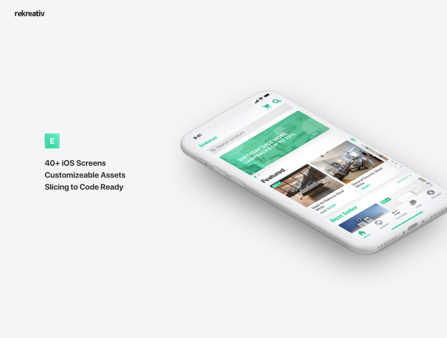 素材库下午茶：房地产电商房产平台APP UI KIT套装下载插图