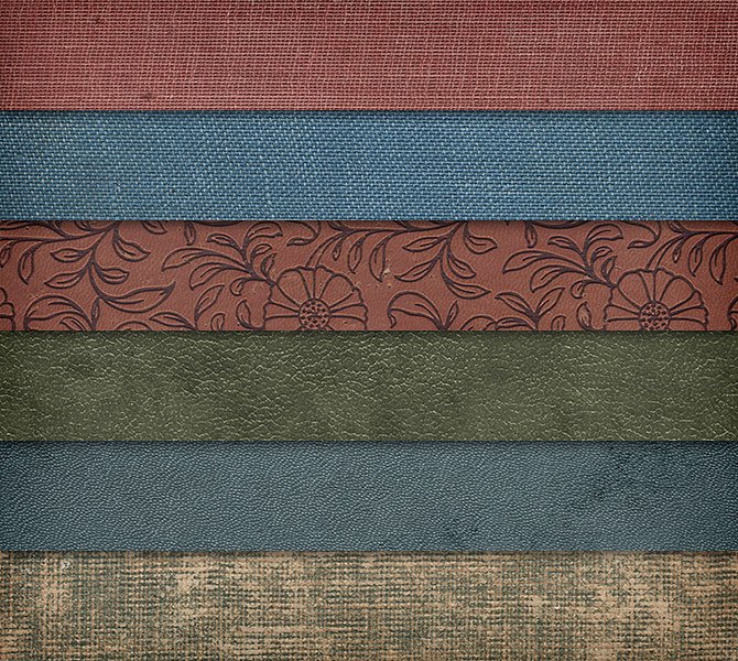 复古皮质旧书封面纹理 Old Book Covers Texture Pack 1插图(1)