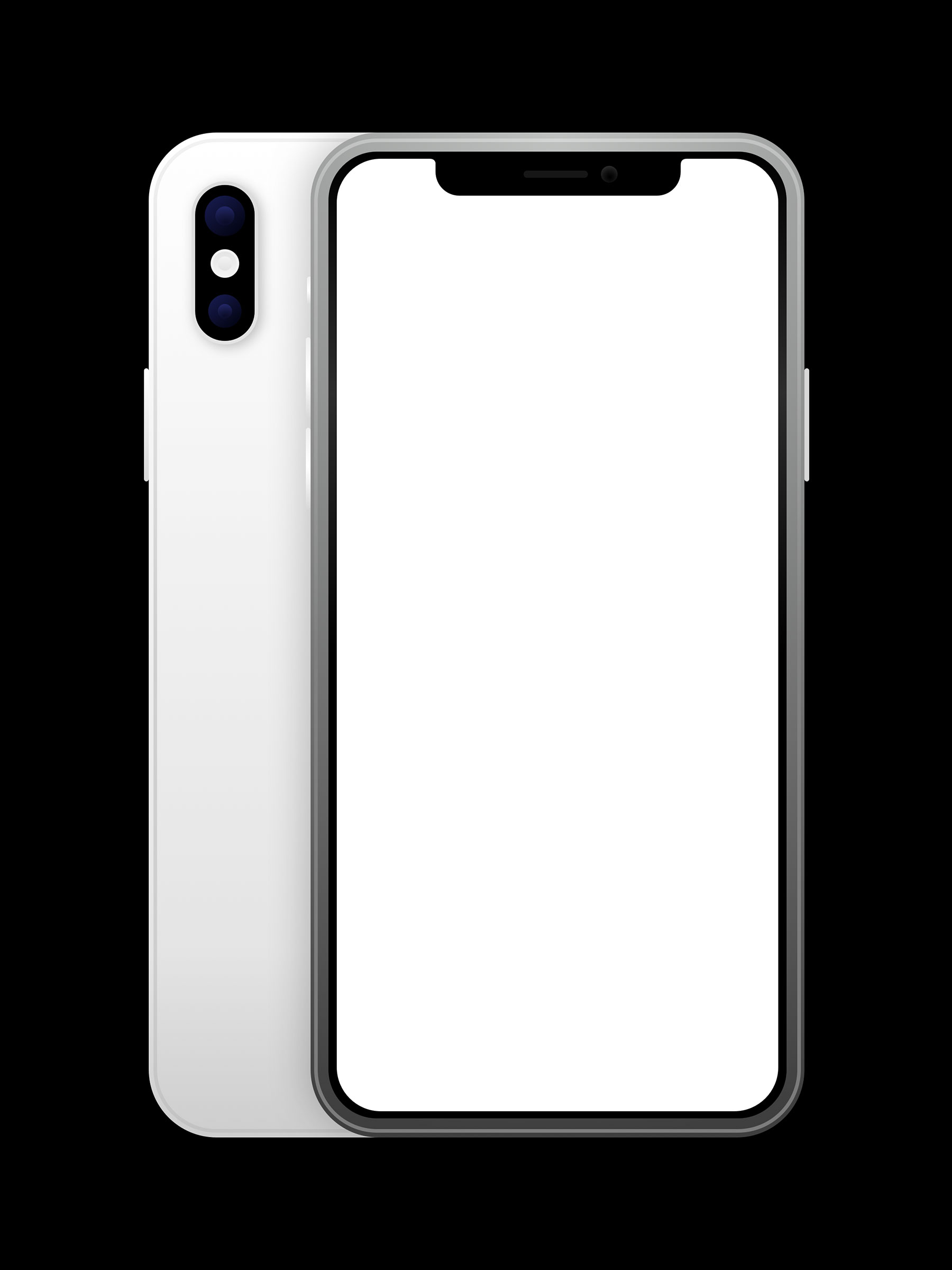 iPhone XS Max 扁平模型