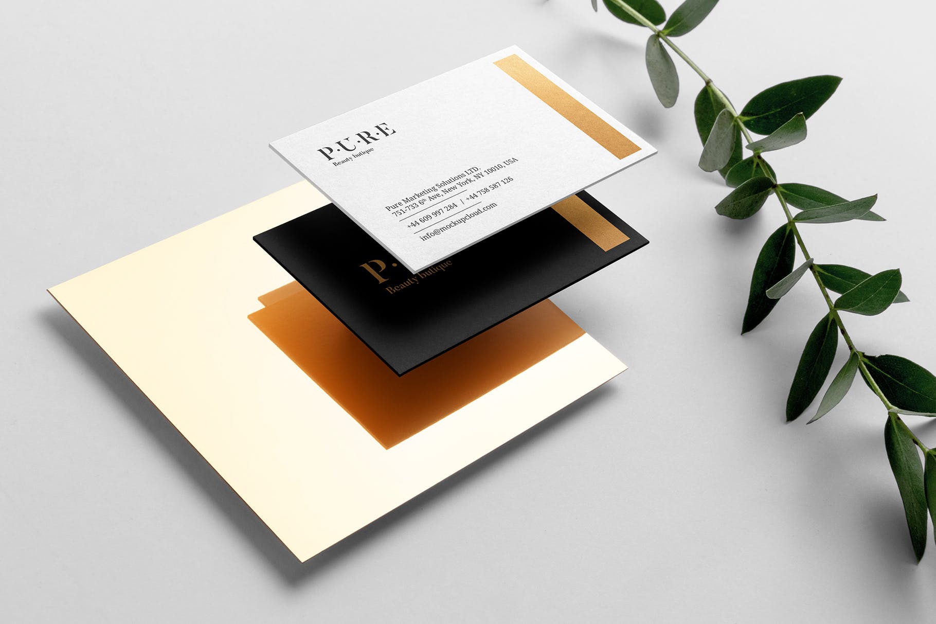 品牌VI视觉设计效果图素材库精选模板v2 Pure Branding Mockup Vol. 2插图(3)