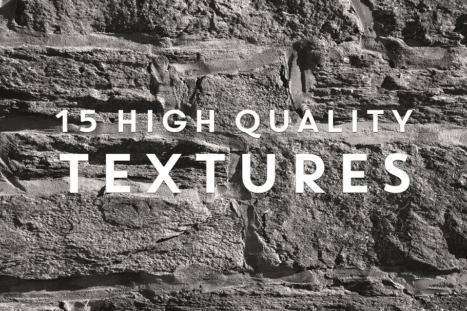 15款高质量石头纹理 15 Stone Cold Textures插图