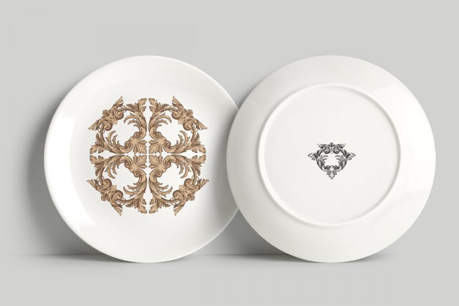 华丽复古页面装饰矢量插画插图(7)