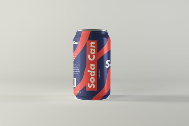 多用途饮料易拉罐外观设计样机模板 Multipurpose Can Mockups插图(1)