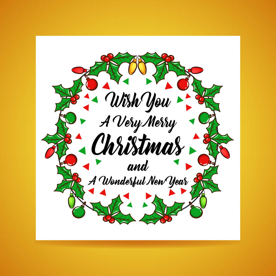 高质量圣诞主题矢量素材合集第三弹 Merry Christmas Premium Vector [AI, EPS]插图(6)