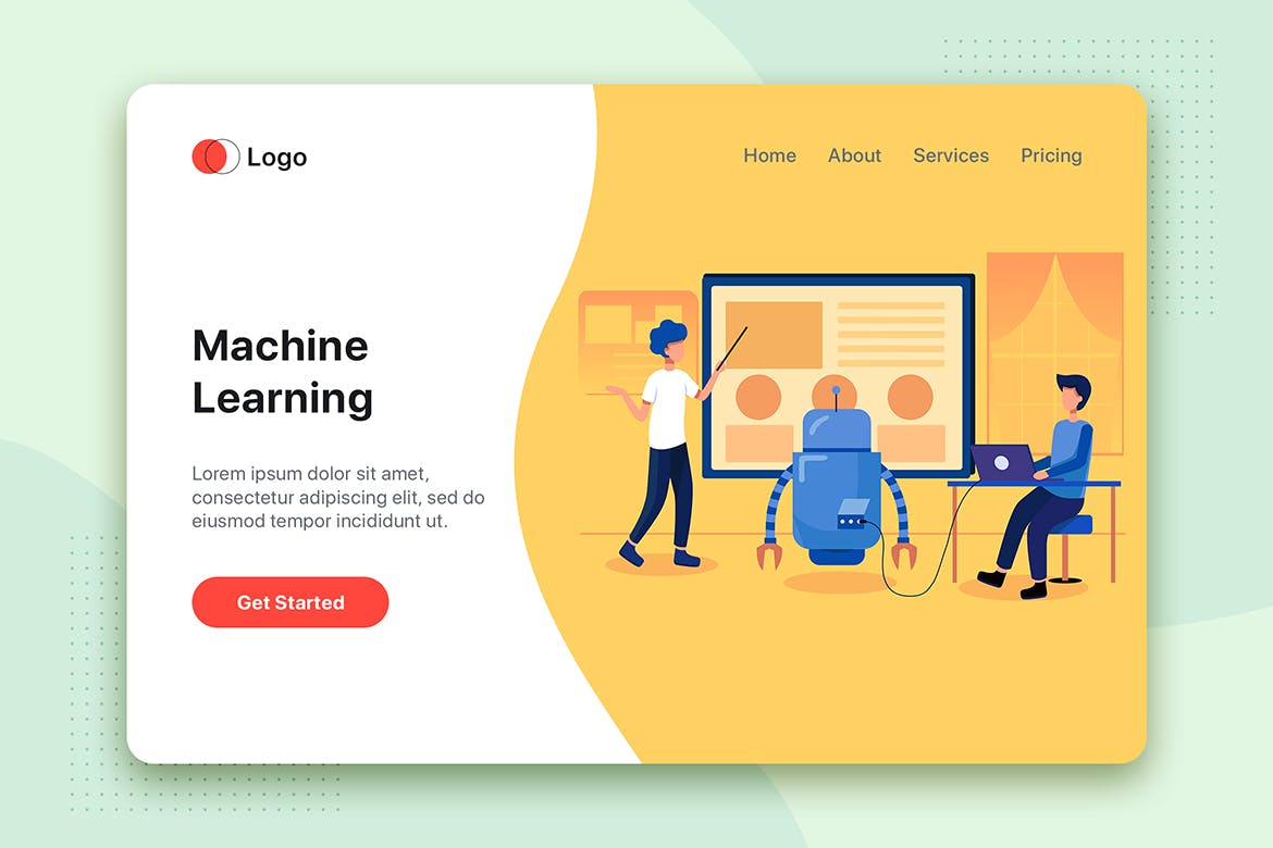 技术和开发网站设计矢量插画素材集v12 [Part 12]Technical & Development Illustrations Set插图(2)