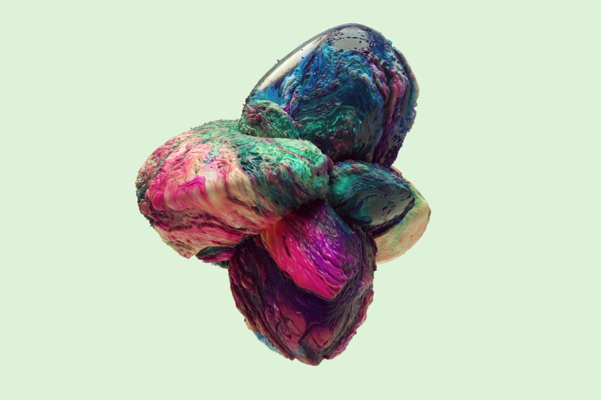 创意抽象纹理系列：15款高清3D抽象纹理&笔刷第二波 3D Mirage, Vol. 2 (Exclusive)插图(4)