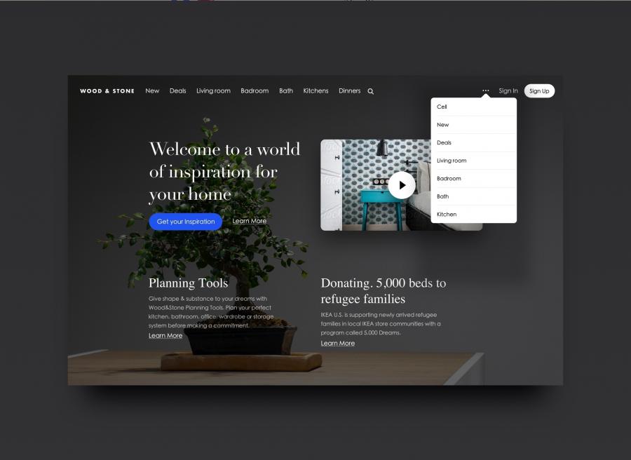 素材库下午茶：10套高端时尚的品牌网站响应式模版下载[Sketch]插图(7)