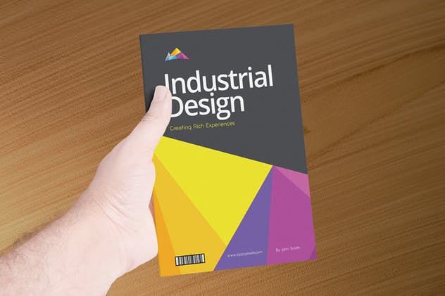 专业简装图书封面设计样机 Professional Book Cover Mockups插图(1)