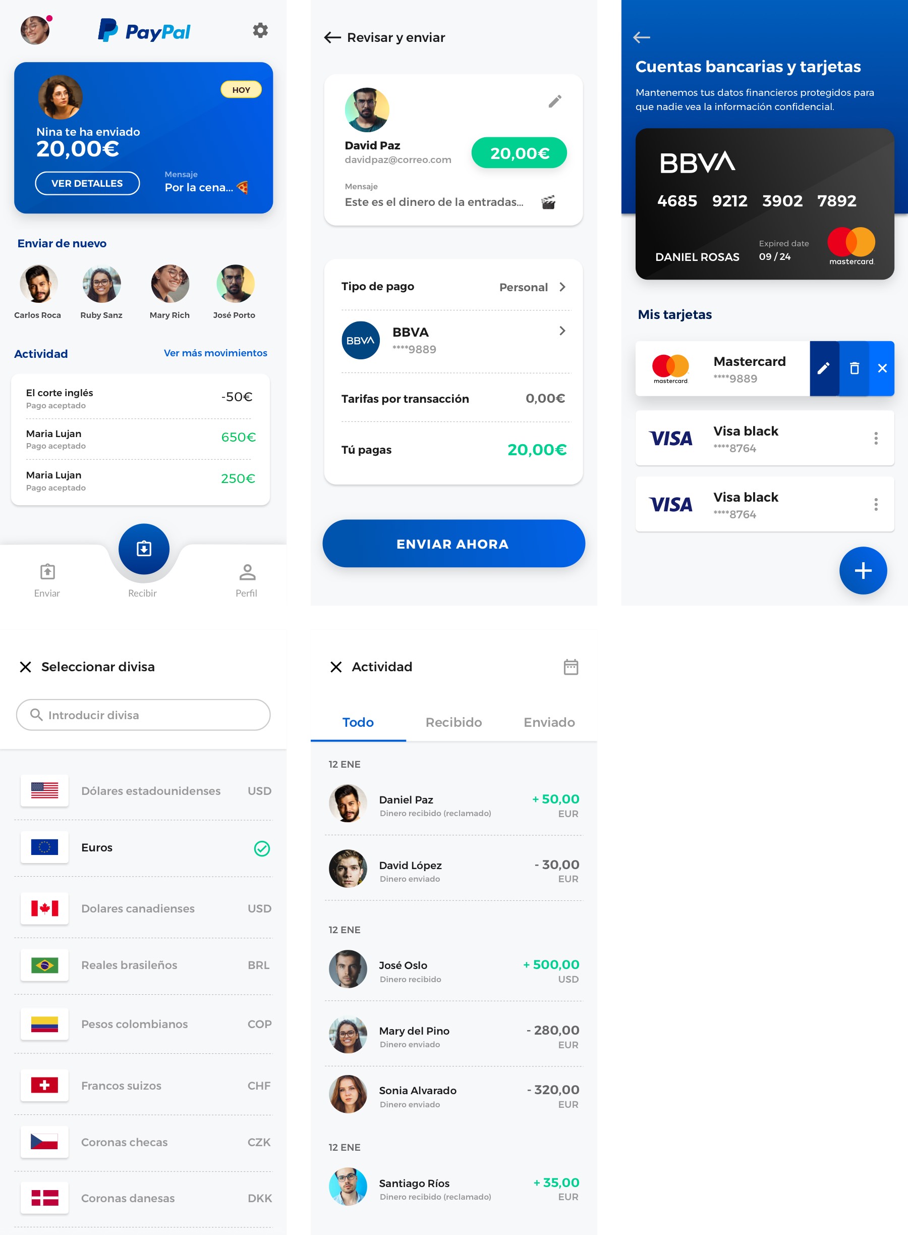 PayPal 应用重设计