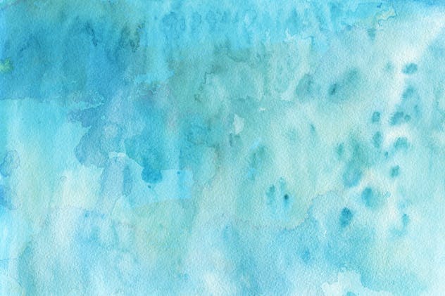 冬天冰雪水彩背景套装Vol.2 Winter Watercolor Backgrounds 2插图(8)