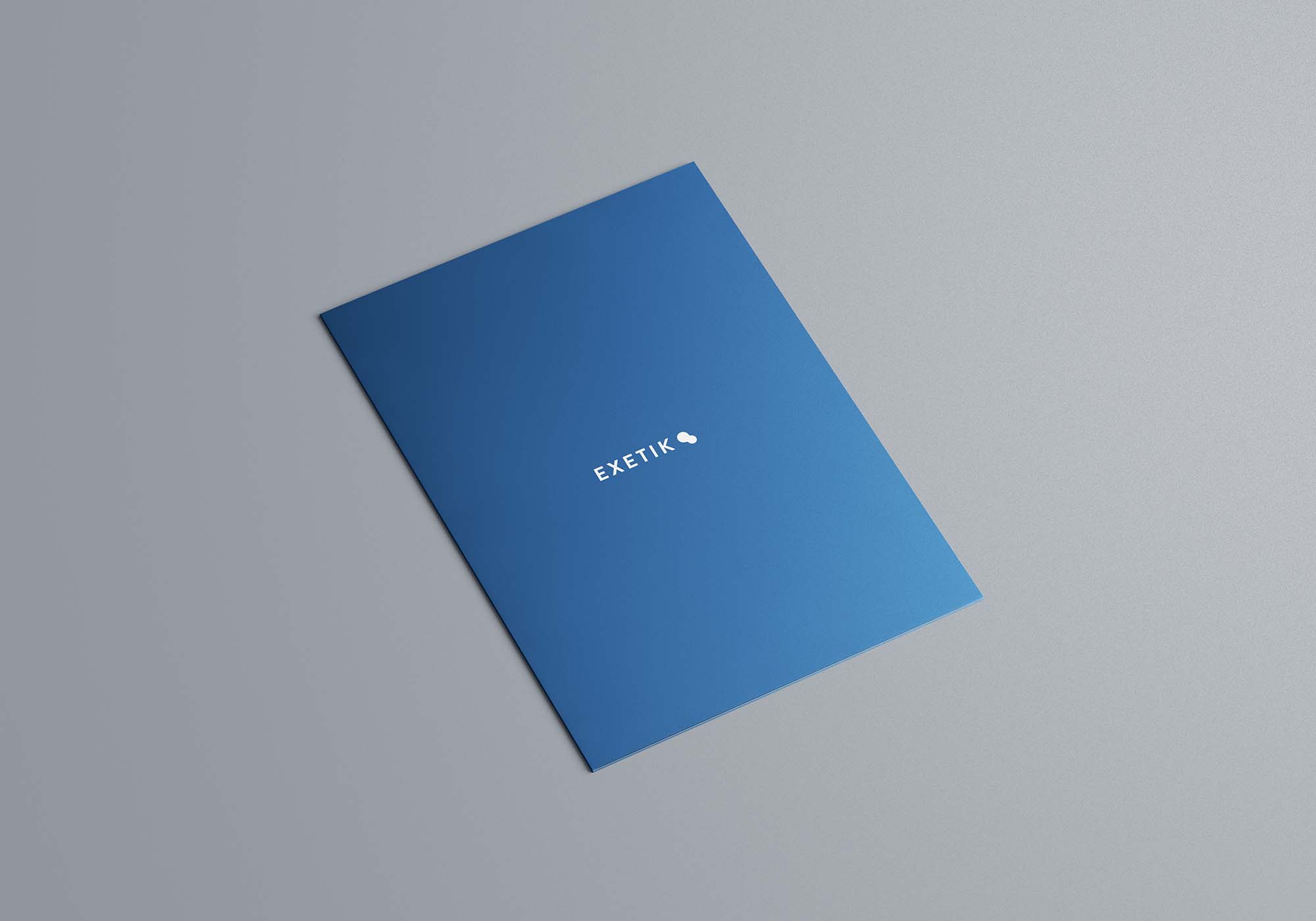 A4纸质文件夹设计样机模板 A4 Folder Mockup插图(2)