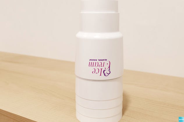 雪糕咖啡店铺品牌样机模板 Ice Cream – Coffee Branding Mockups插图(8)