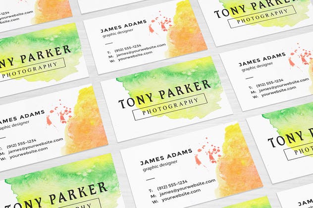 明亮色彩设计风格手绘水彩纹理套装 Bright watercolor textures pack插图(4)