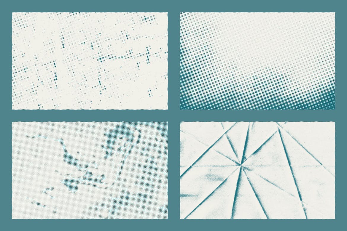 10款半色调圆点纹理矢量素材库精选背景 Halftone Dots Texture Pack Background插图(2)