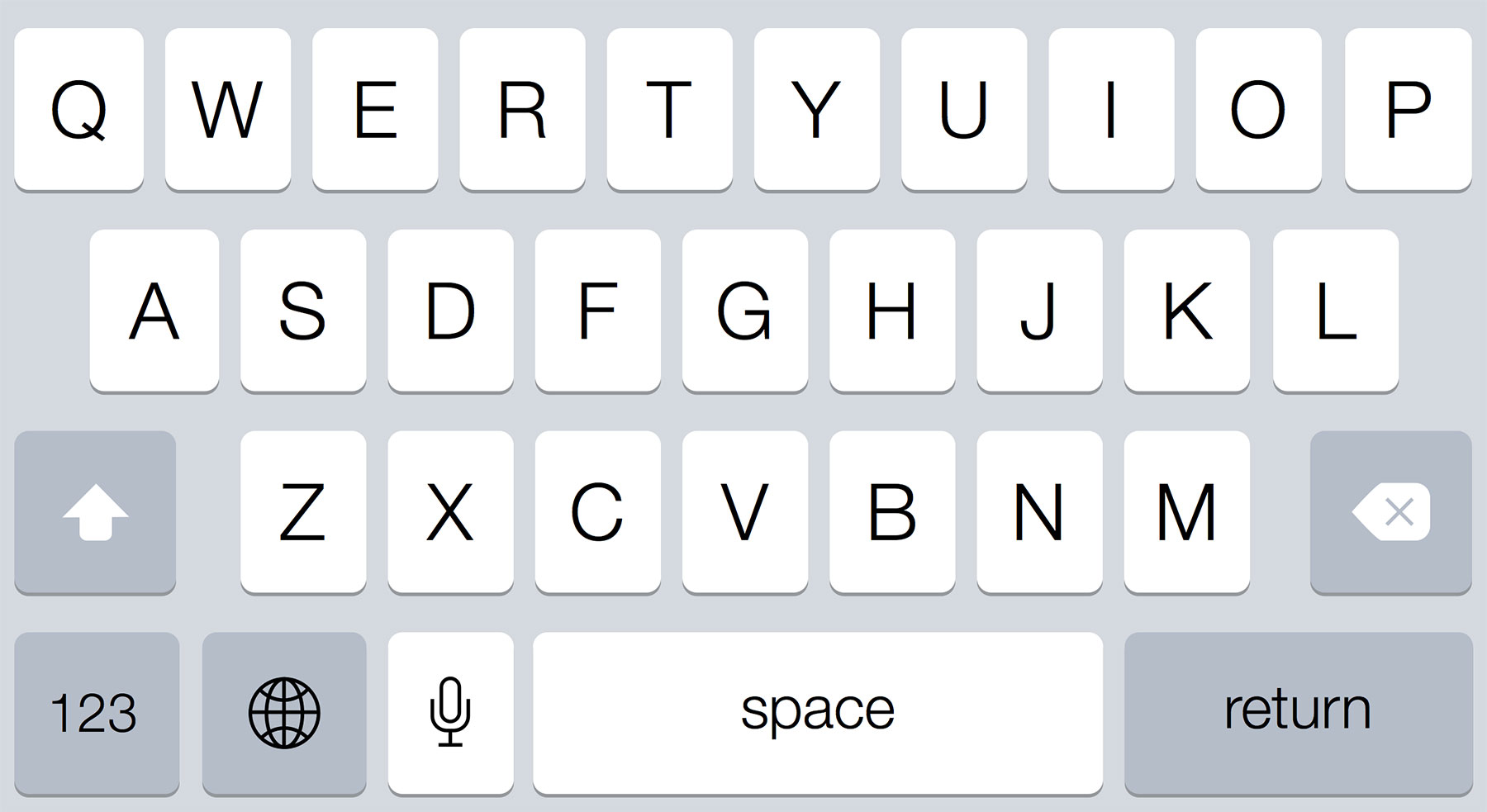 Keyboard iPhone 6 Plus