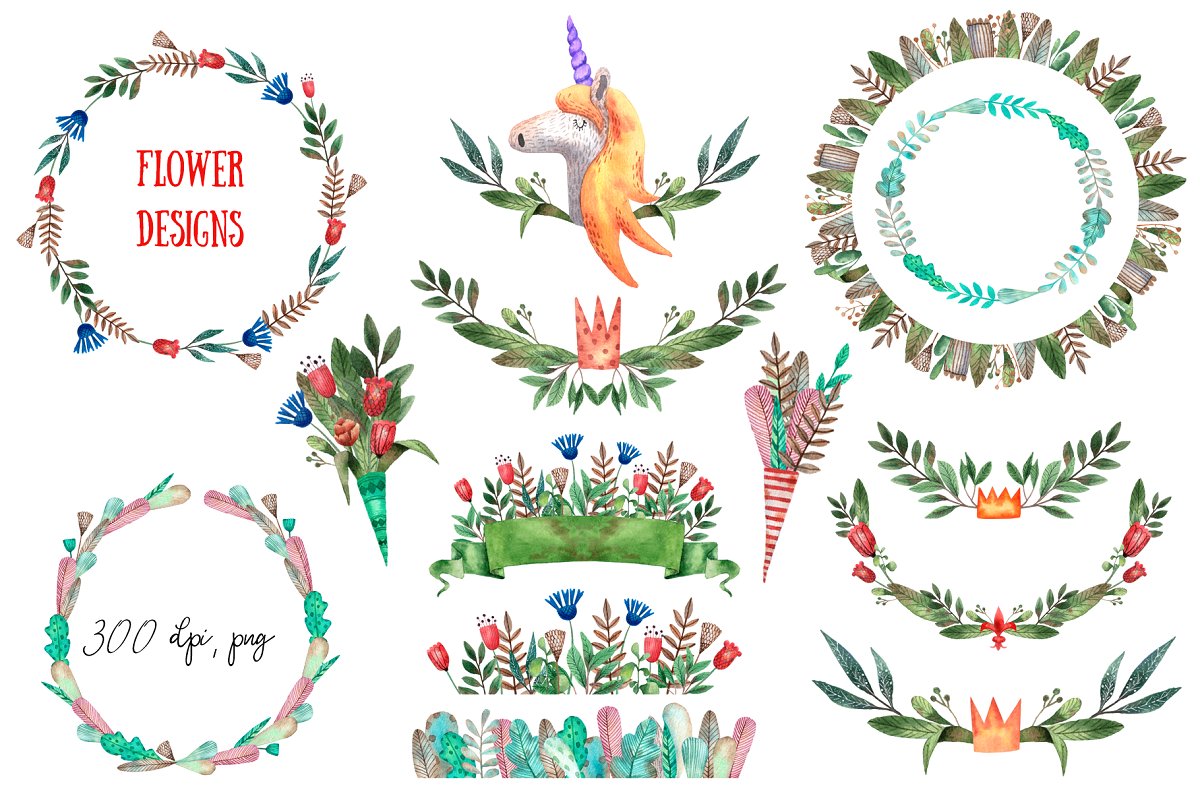 古老的童话故事水彩插画合集插图(11)