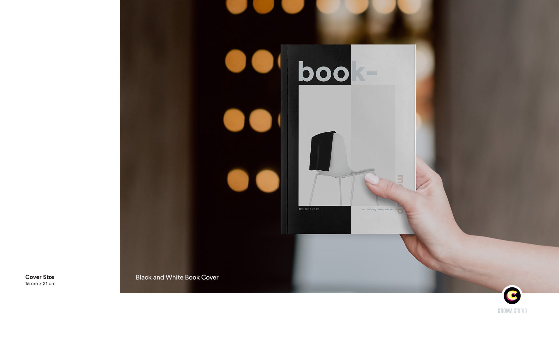 图书封面设计手持预览图样机模板01 Book Mockups vol01插图(2)