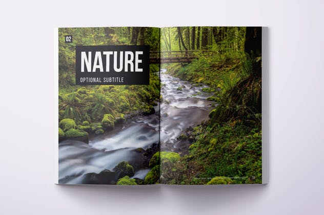 36页多用途A4规格企业画册产品目录设计模板 Multipurpose A4 Portfolio Design – 36 pages插图(3)