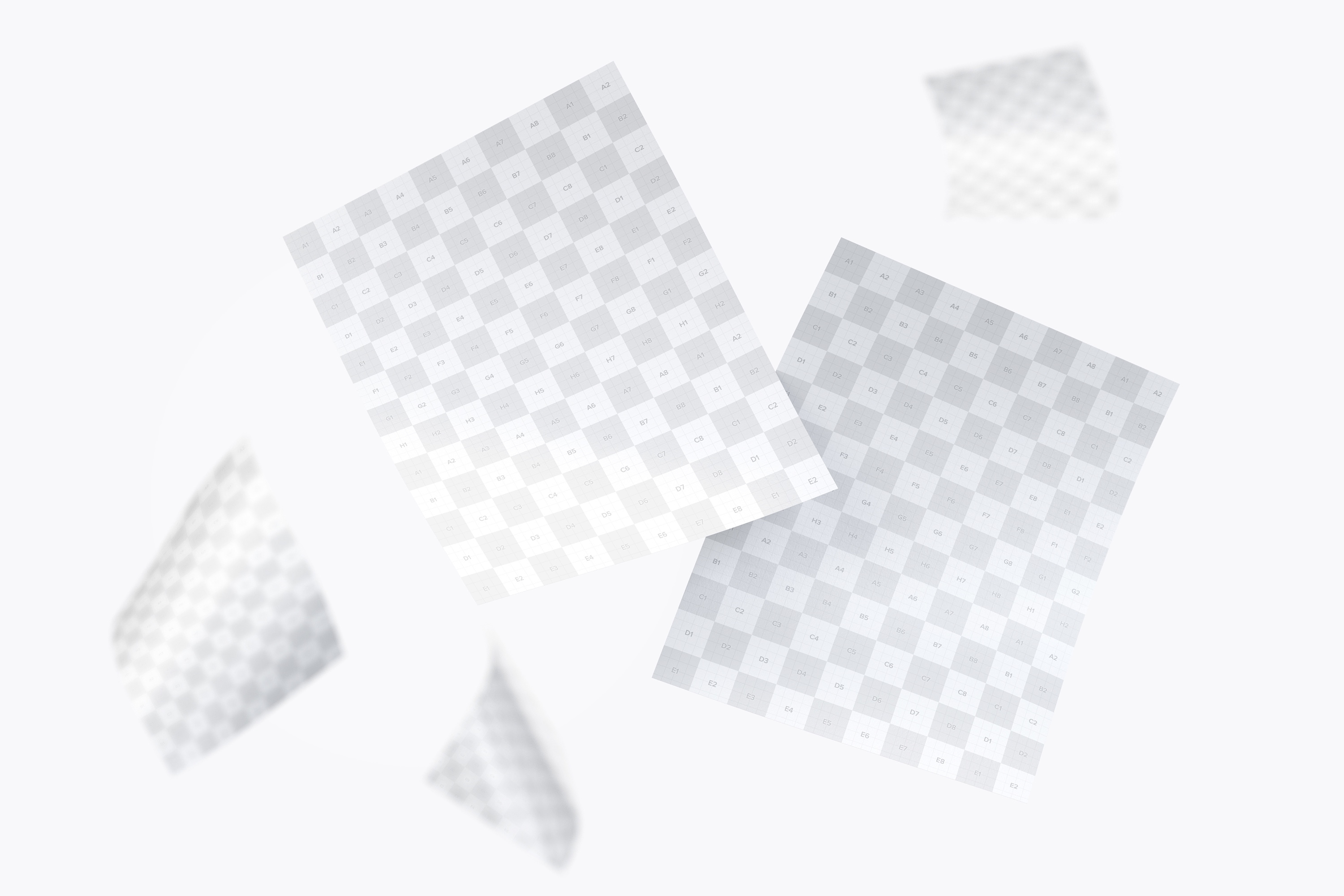 信纸规格企业宣传传单设计效果图样机01 Letter Flyer Mockup 01插图(1)