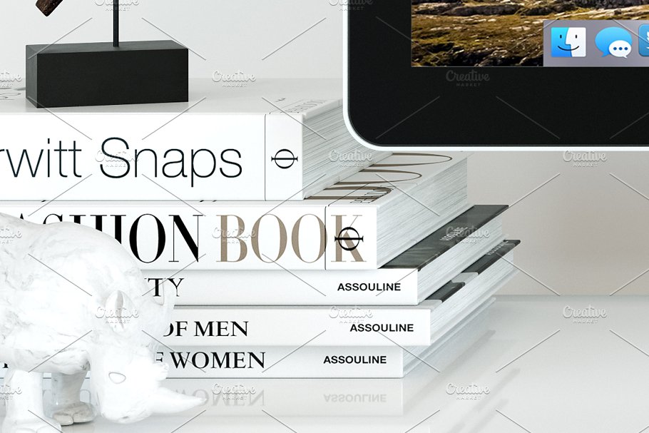 5K高清iMac一体机样机 Cinema Display Mockup 5k (1 PSD)插图(2)