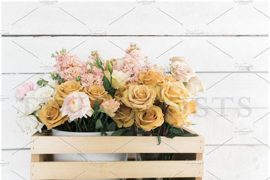 花卉场景样机 Floral Farmhouse Stock Photos插图(7)