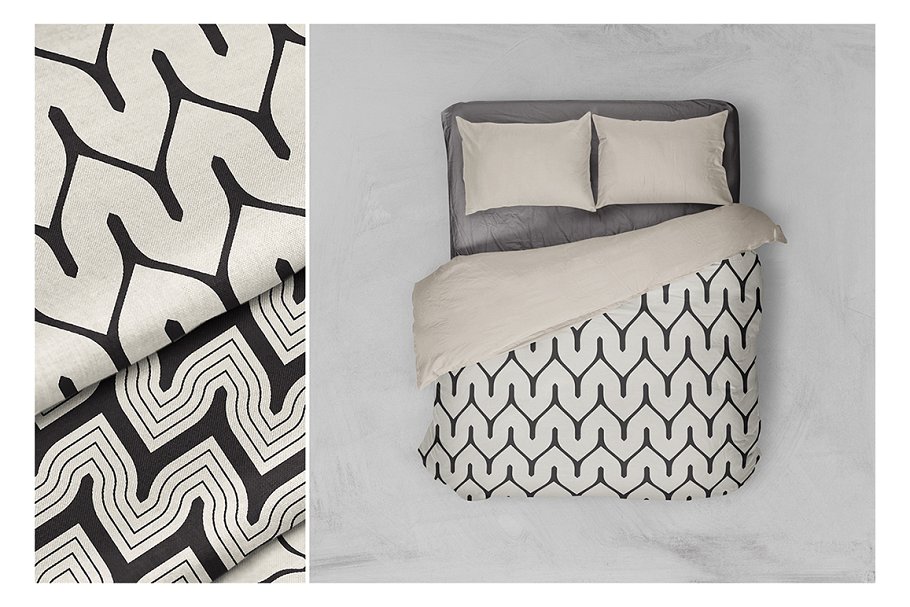 花瓣从图案纹理 Petalled Patterns Bundle插图(6)