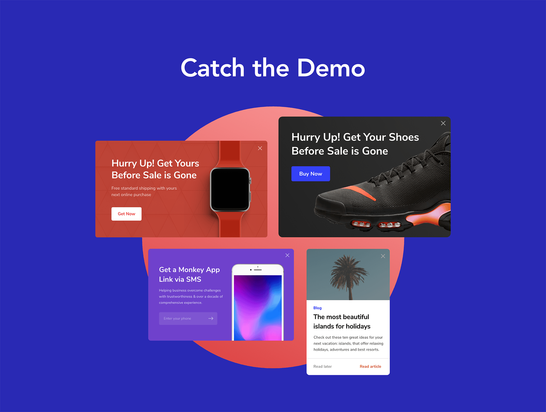 素材库下午茶：UI广告弹窗模板套装下载[XD,HTML]插图(6)