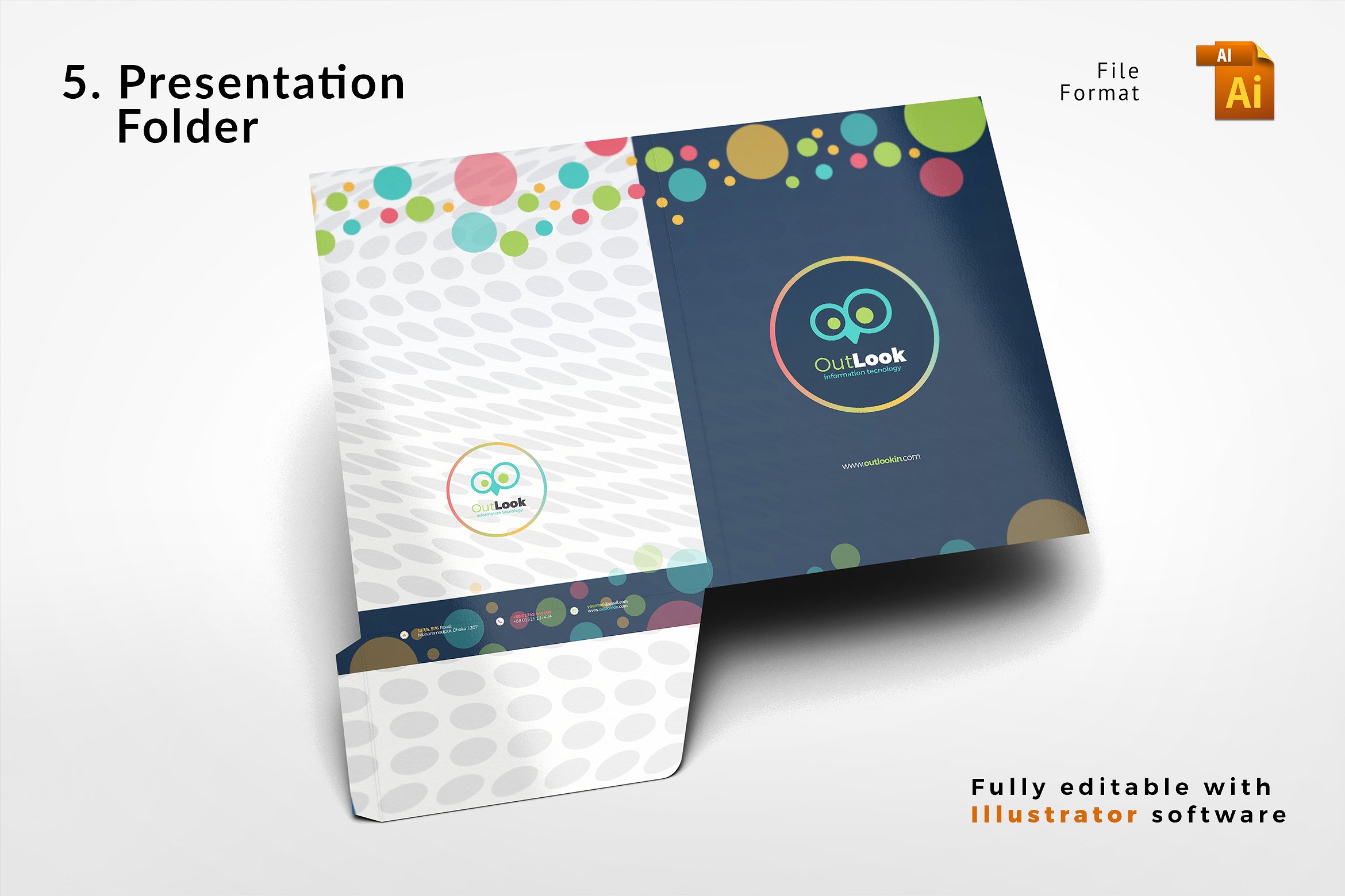 超级品牌 VI 展示样机集合 Branding Corporate Identity插图(6)